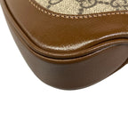 Gucci Handbag Jackie Beige Dark Brown 2-Way Sherry Leather — view 6