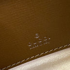 Gucci Handbag Jackie Beige Dark Brown 2-Way Sherry Leather — view 9