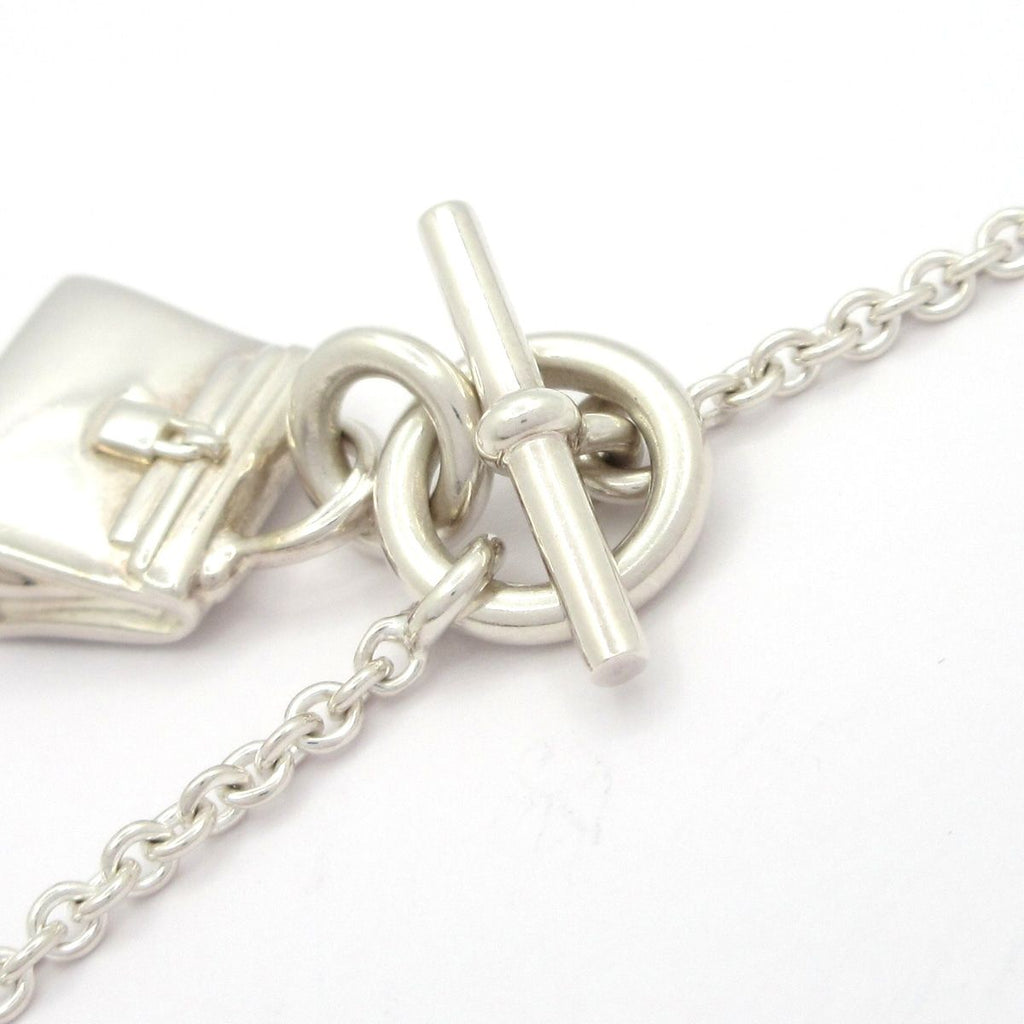 Hermes Necklace Amulet Kelly Silver — view 4