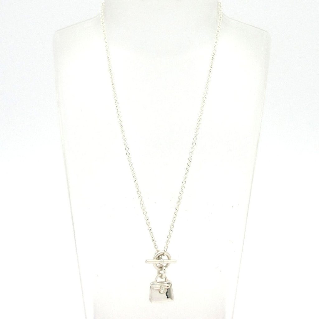Hermes Necklace Amulet Kelly Silver — view 2