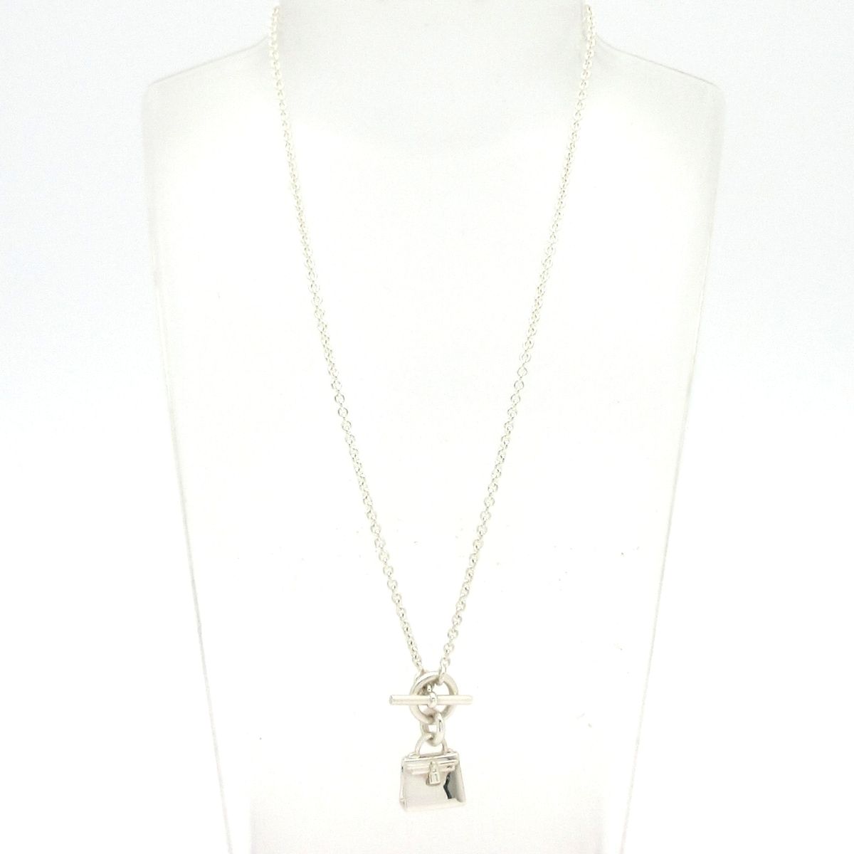 Hermes Necklace Amulet Kelly Silver — view 2