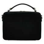 Prada Handbag Brick Black Silver Leather — view 3