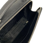 Prada Handbag Brick Black Silver Leather — view 7