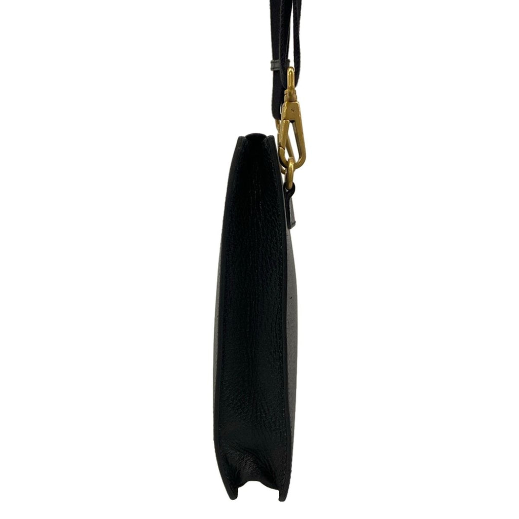 Gucci Shoulder Bag Black Sherry Line Leather — view 4