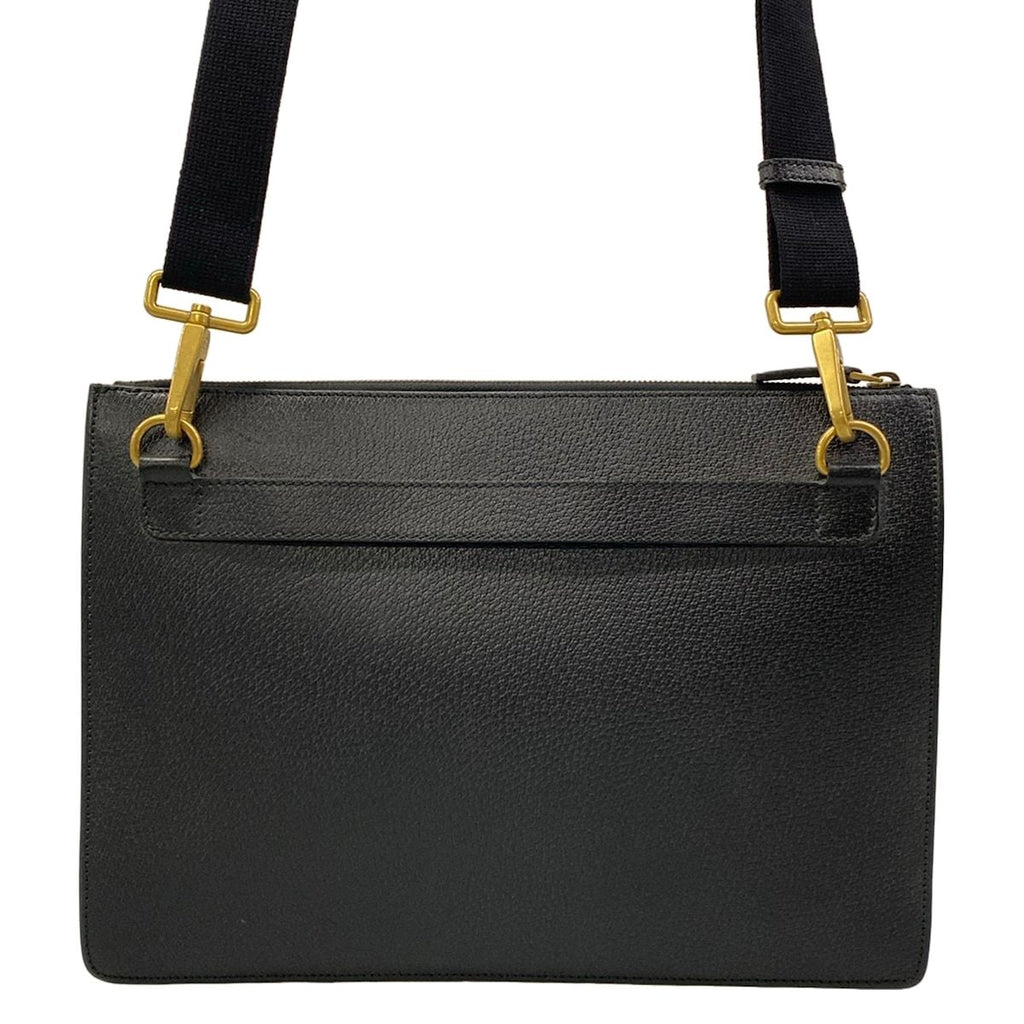 Gucci Shoulder Bag Black Sherry Line Leather — view 3