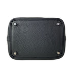 Hermes Handbag Picotin Lock PM Black Silver — view 5