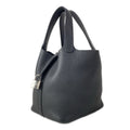 Hermes Handbag Picotin Lock PM Black Silver