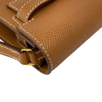Hermes Wallet Kelly Long Tougo Gold — view 8