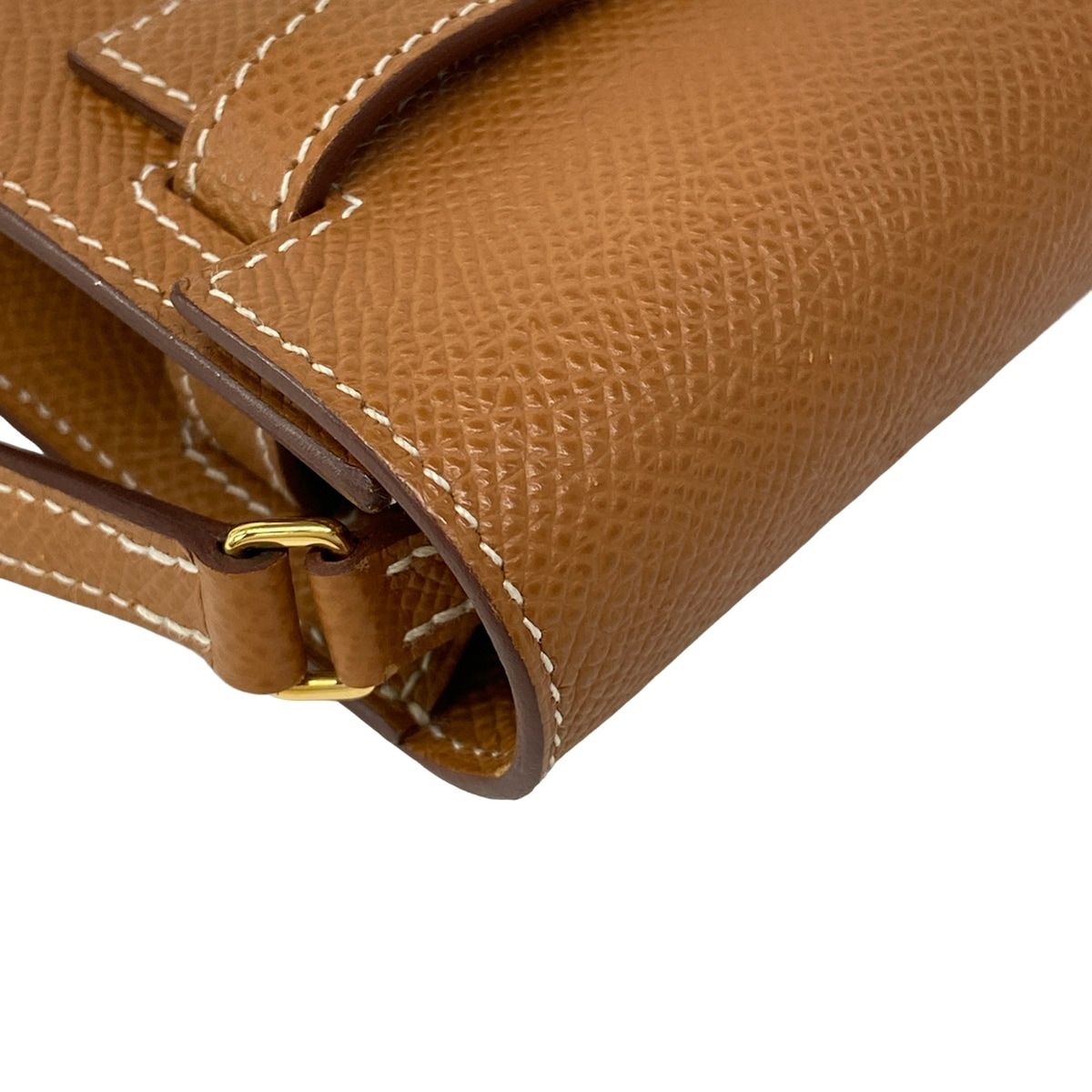 Hermes Wallet Kelly Long Tougo Gold — view 8
