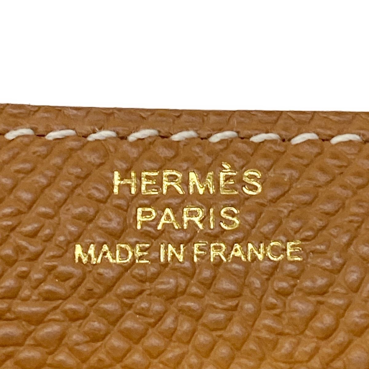 Hermes Wallet Kelly Long Tougo Gold — view 6