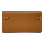 Hermes Wallet Kelly Long Tougo Gold — view 2