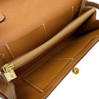Hermes Wallet Kelly Long Tougo Gold — view 4