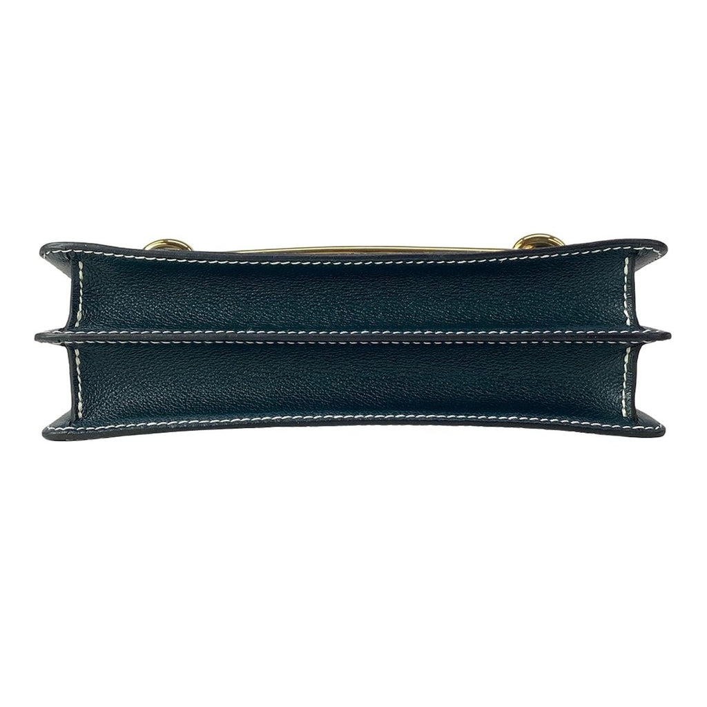 Hermes Shoulder Bag Sac Roulis 23 Vert Cypress Gold — view 5
