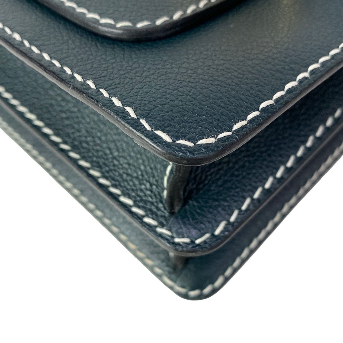 Hermes Shoulder Bag Sac Roulis 23 Vert Cypress Gold — view 7
