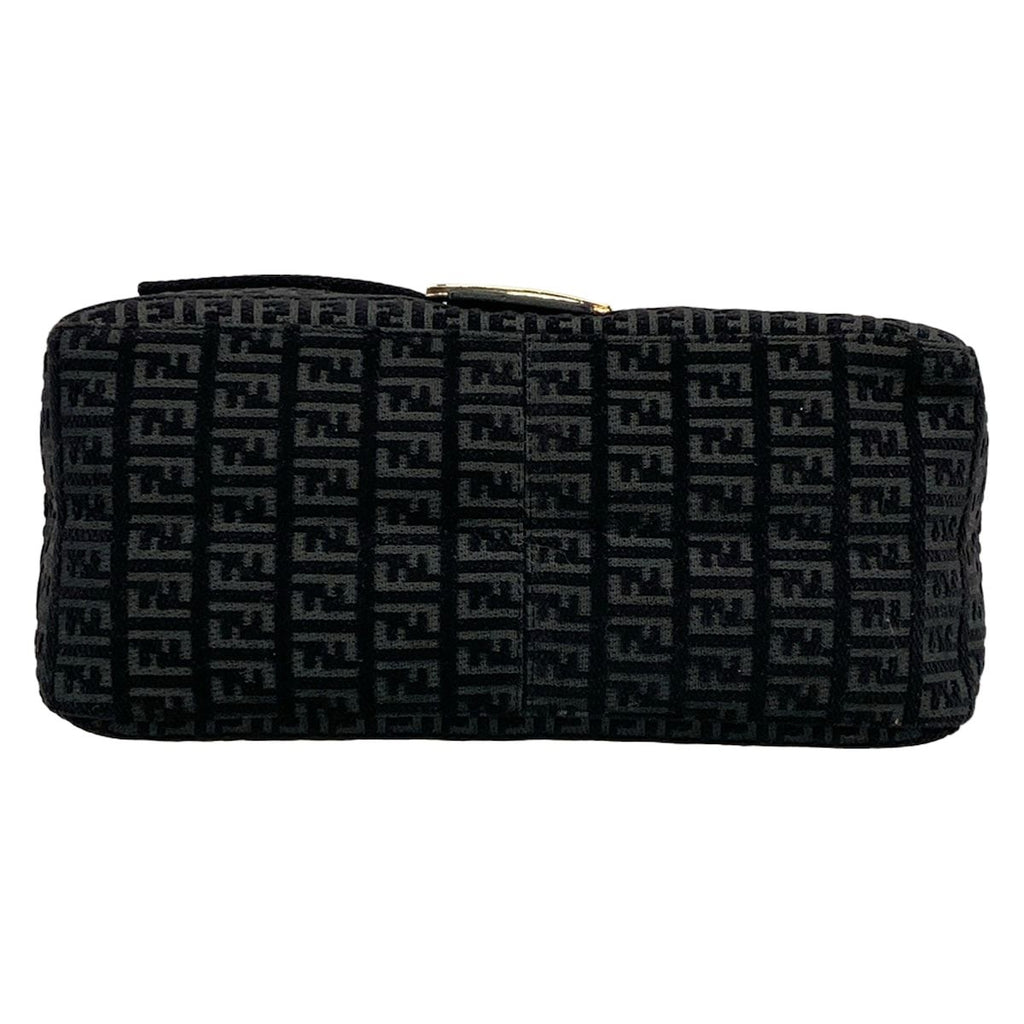 Fendi Shoulder Bag Mamma Bucket Black Dark Gray — view 5
