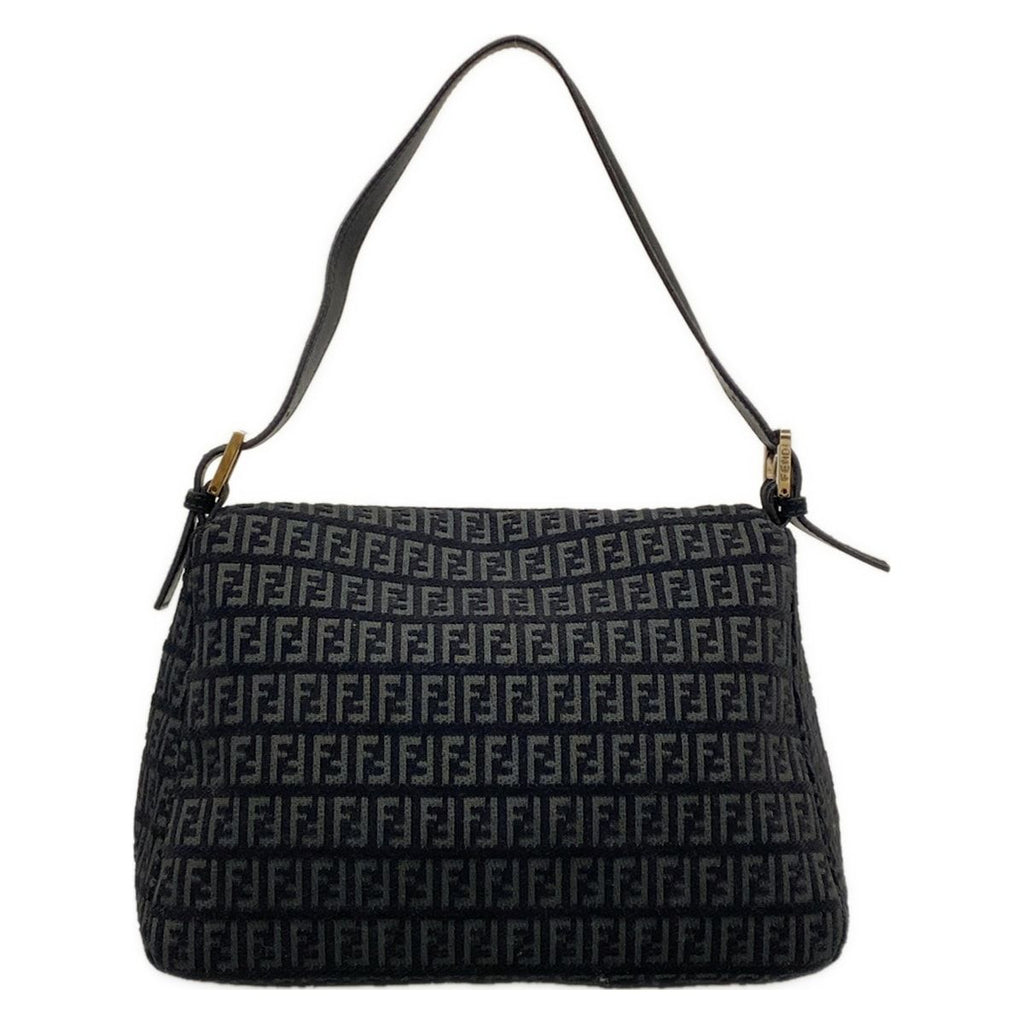 Fendi Shoulder Bag Mamma Bucket Black Dark Gray — view 3