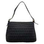 Fendi Shoulder Bag Mamma Bucket Black Dark Gray — view 3