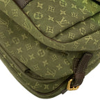 Louis Vuitton Shoulder Bag Monogram Mini Sac Maman Khaki — view 6