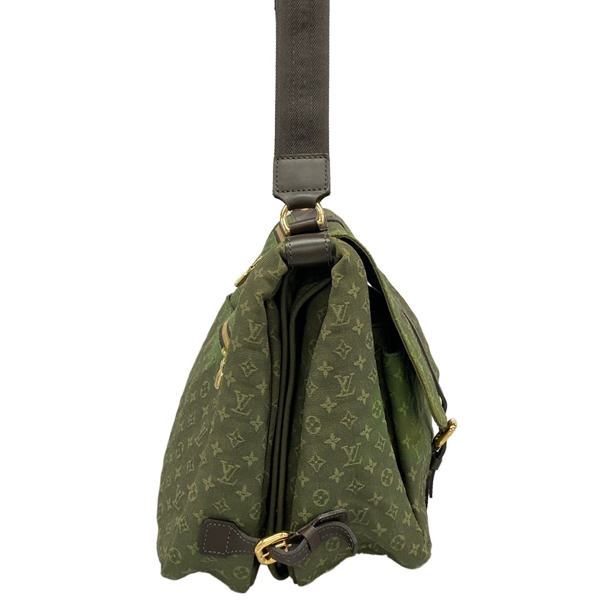Louis Vuitton Shoulder Bag Monogram Mini Sac Maman Khaki — view 2