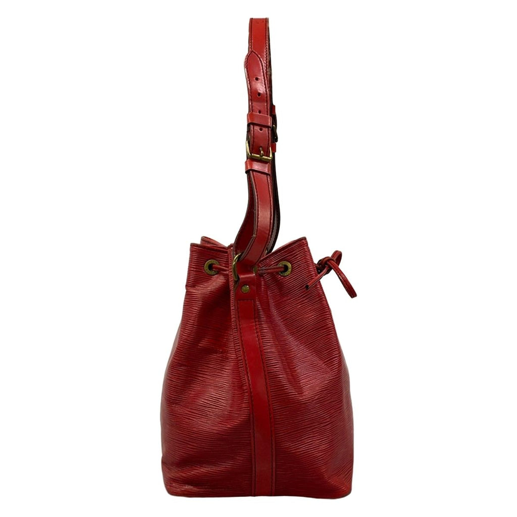 Louis Vuitton Shoulder Bag Epi Petit Noe Castilian Red Leather — view 2