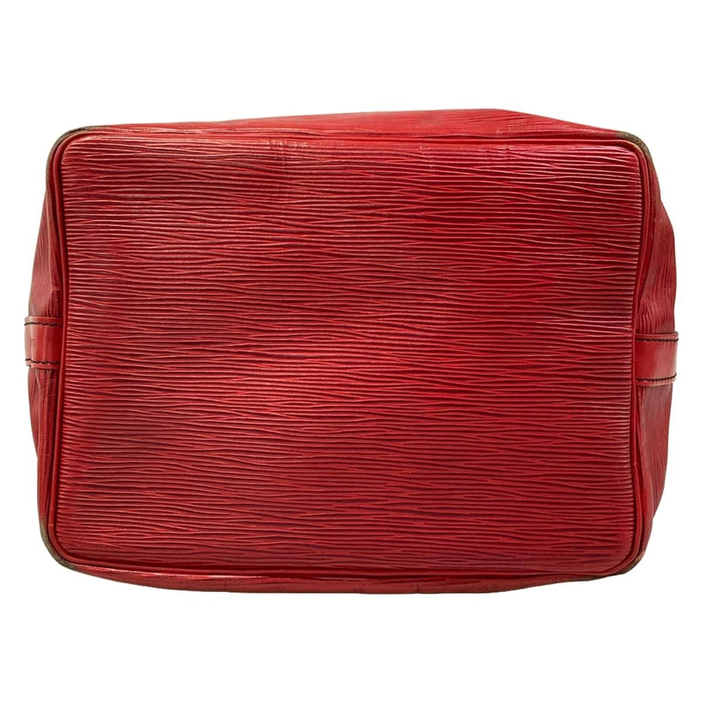 Louis Vuitton Shoulder Bag Epi Petit Noe Castilian Red Leather — view 5