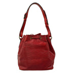 Louis Vuitton Shoulder Bag Epi Petit Noe Castilian Red Leather — view 3
