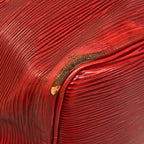 Louis Vuitton Shoulder Bag Epi Petit Noe Castilian Red Leather — view 6