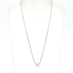 Hermes Necklace Mini Pop Silver White — view 2