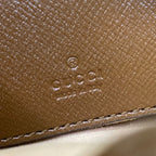 Gucci Jackie Beige Dark Brown Multi Mini Bag 2-Way Leather — view 9