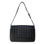 Saint Laurent Paris Shoulder Bag Maillon Satchel Black Quilted Leather — view 3