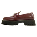 Gucci Loafers Bordeaux Horsebit Platform Leather