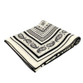 Hermes Shawl Carre Geant 140 White Black Tatouages Marins Scarf
