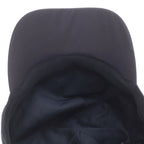 Fendi Logo Baseball Cap Front Hat Black — view 5