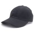 Saint Laurent Paris Embroidered SL Logo Baseball Cap SL Embroidery Hat Black