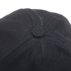 Saint Laurent Paris Embroidered SL Logo Baseball Cap SL Embroidery Hat Black — view 6