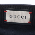 Gucci Embroidered Logo Baseball Cap Embroidery Hat Black — view 7