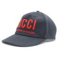 Gucci Embroidered Logo Baseball Cap Embroidery Hat Black