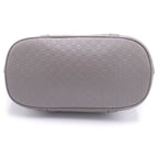 Gucci Micro Guccissima Leather 2-Way Bag Gold Gray — view 4