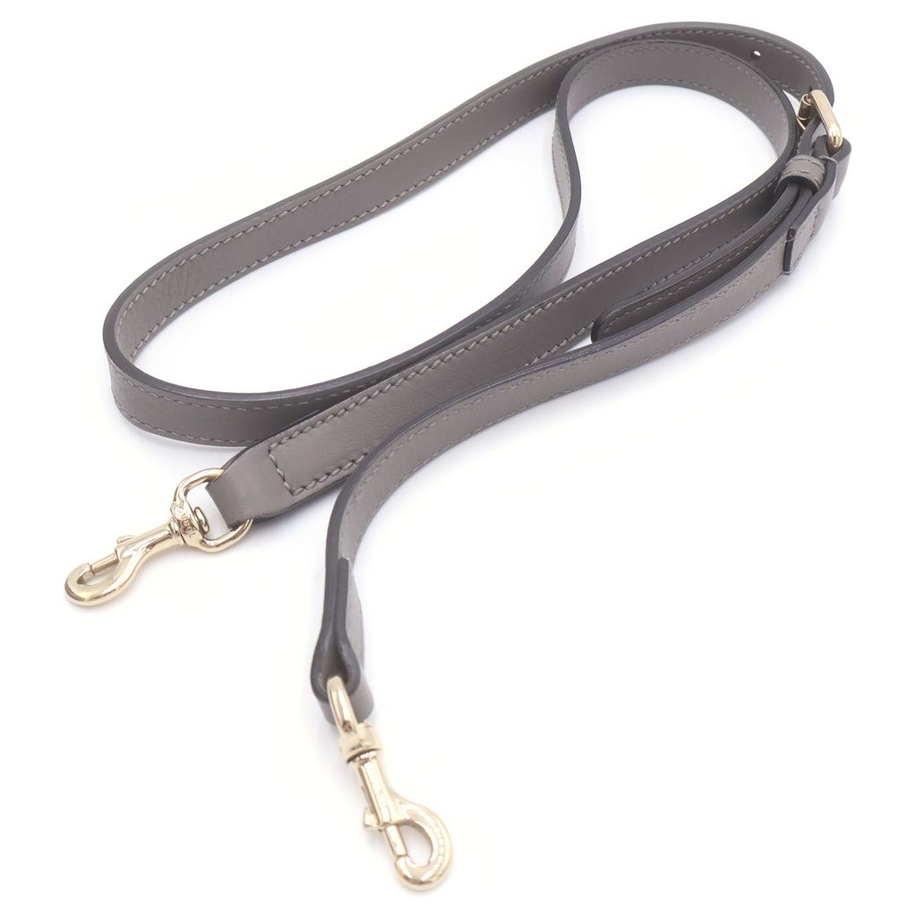 Gucci Micro Guccissima Leather 2-Way Bag Gold Gray — view 8