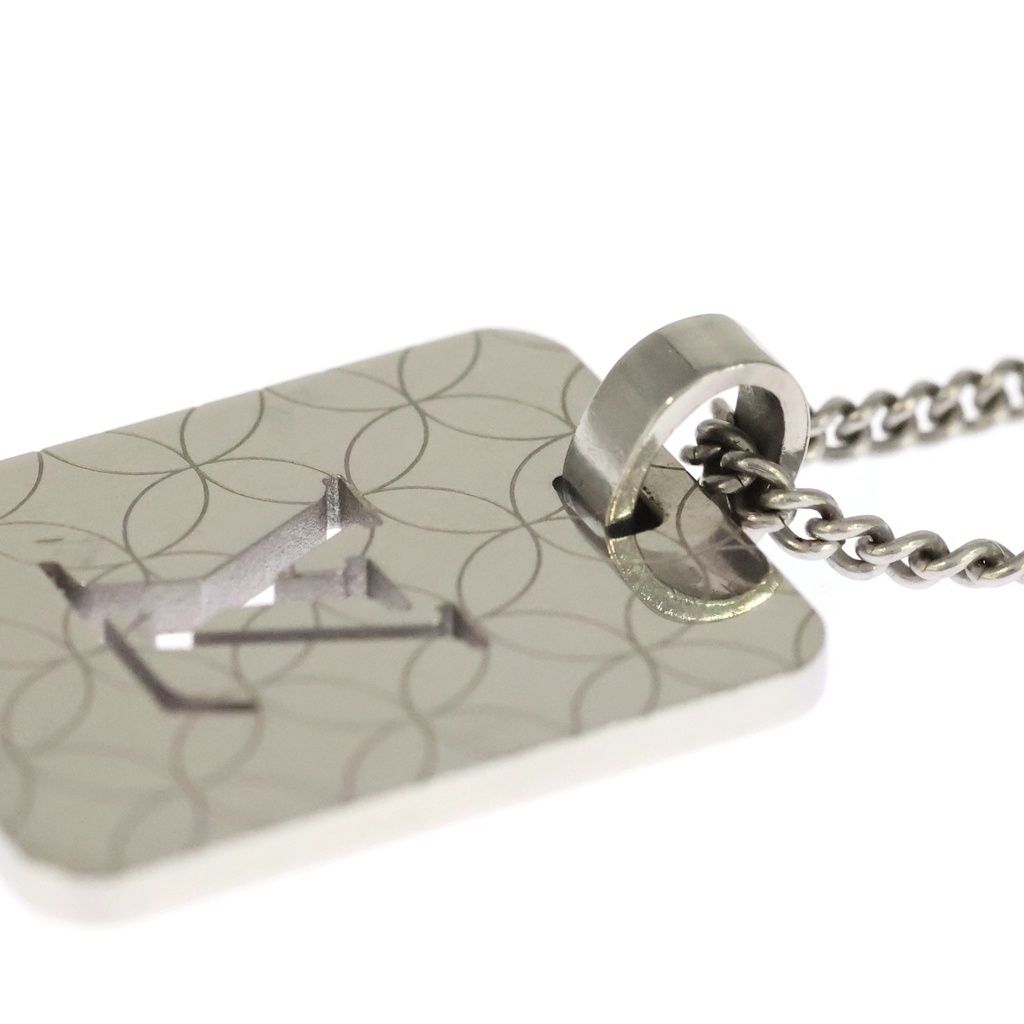 Louis Vuitton Pendentif PM Pendant Silver Metal — view 6