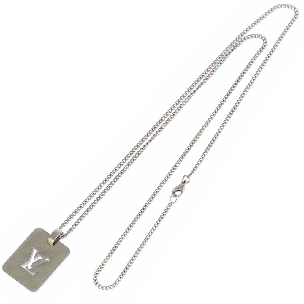 Louis Vuitton Pendentif PM Pendant Silver Metal — view 2