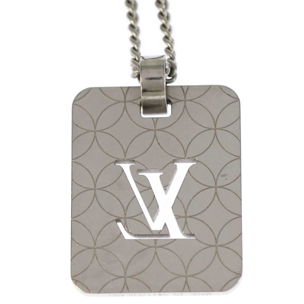 Louis Vuitton Pendentif PM Pendant Silver Metal — view 3