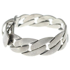Gucci Ceinture Bracelet Buckle Belt Bangle Chain Silver — view 4