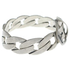 Gucci Ceinture Bracelet Buckle Belt Bangle Chain Silver — view 3