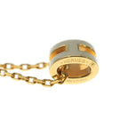 Hermes Pop Mini Motif Necklace White Gold — view 5