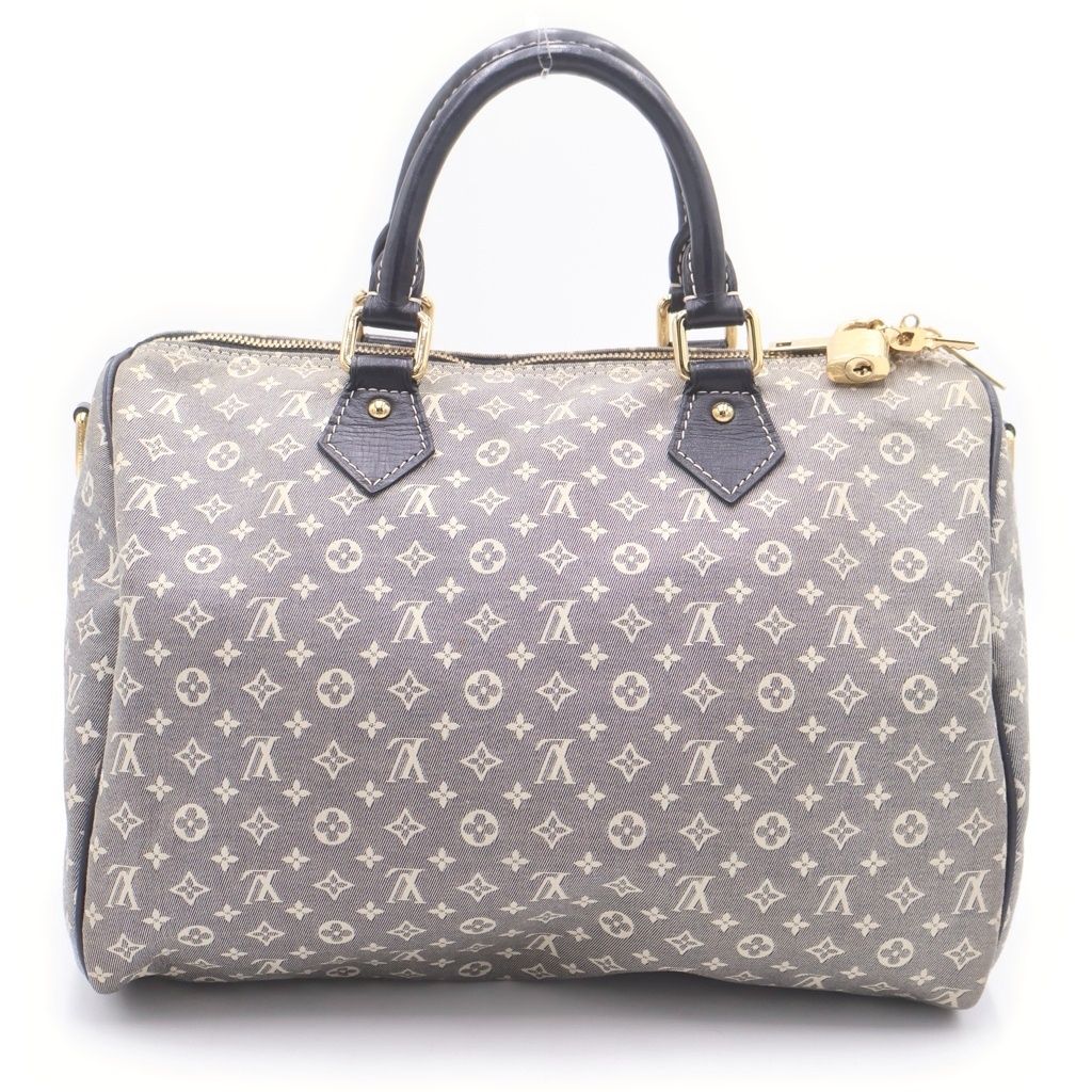 Louis Vuitton Monogram Mini Lin Speedy Bandouliere 30 2-Way Boston Bag Leather — view 2