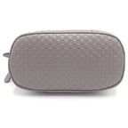 Gucci Micro Guccissima 2-Way Shoulder Bag Gray Leather — view 4