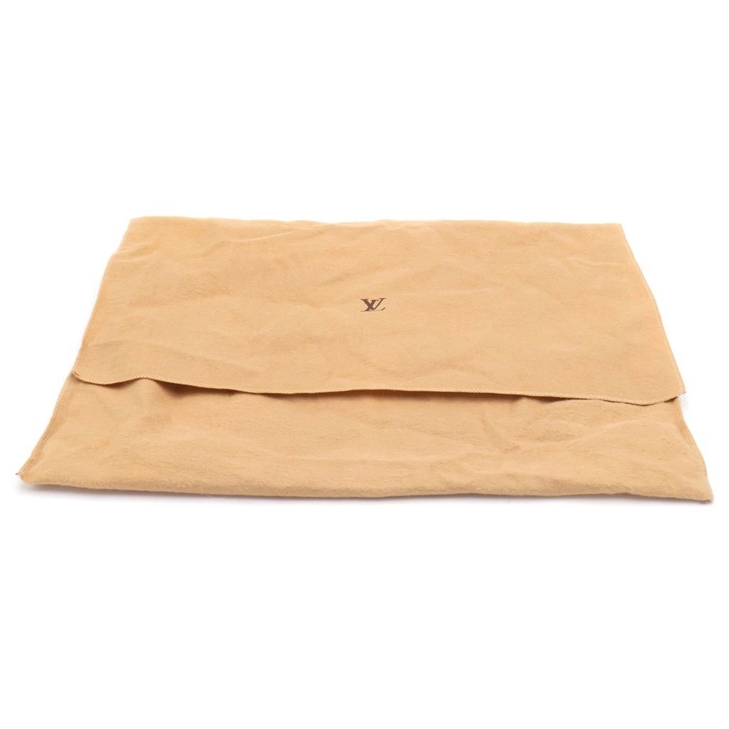Louis Vuitton Monogram Looping GM Tote Brown Leather Gold — view 8