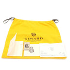 Goyard Bow Ring 25 Toiletries Leather Clutch Pouch Black — view 8
