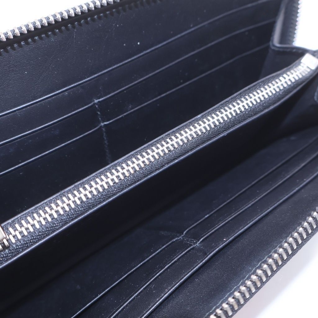 Loewe Puzzle Zip Around Paula's Ibiza Collaboration Leather Zip Wallet Black — view 4